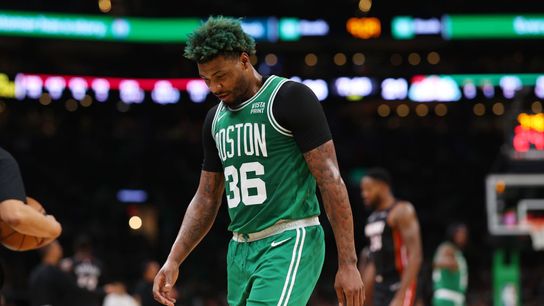 Marcus Smart shocked by trade, but 'Boston will always be in my heart' taken in Stoughton, MA (Celtics)
